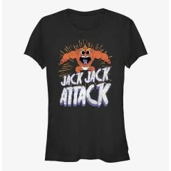Outlet ⭐ Disney The Incredibles Jack Jack Attack Horror 🔔 Girls T-Shirt ✔️
