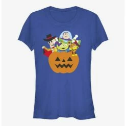 Discount ✨ Disney Pixar Toy Story Pumpkin Surprise Characters 🔔 Girls T-Shirt ✔️