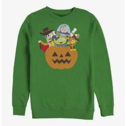 Discount 🎁 Disney Pixar Toy Story Pumpkin Surprise Characters Sweatshirt 😉