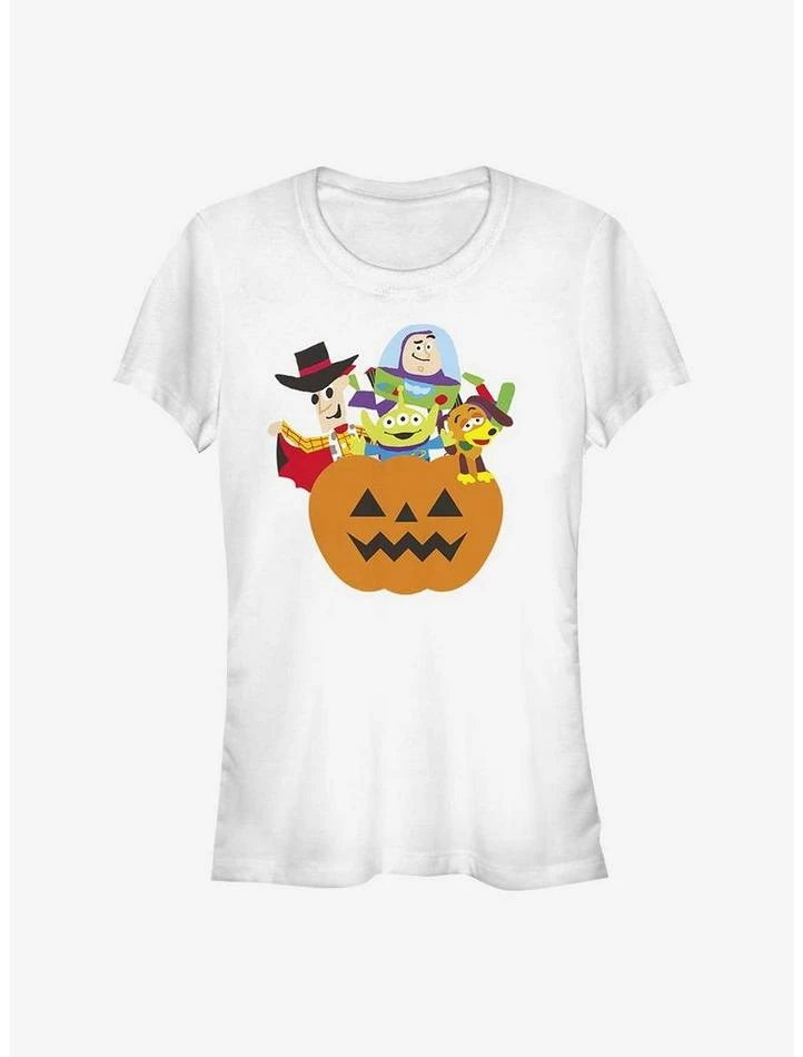 New 🔔 Disney Pixar Toy Story Pumpkin Surprise Characters T-Shirt 👏 1 New 🔔 Disney Pixar Toy Story Pumpkin Surprise Characters T-Shirt 👏