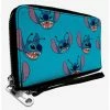 Best reviews of 💯 Disney Lilo & Stitch Stitch Toss Print Zip Around Wallet 🥰