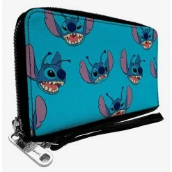 Best reviews of 💯 Disney Lilo & Stitch Stitch Toss Print Zip Around Wallet 🥰