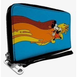Best Sale 🔔 Disney Mickey Mouse And Pluto Action Wave Zip Around Wallet ✔️