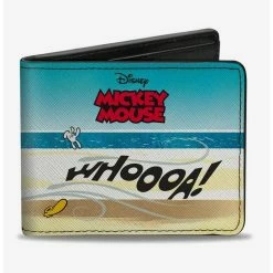 Buy 😍 Disney Mickey Mouse Blown Away Whoa Bifold Wallet 🎉