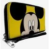 Outlet ⭐ Disney Mickey Mouse Close Up Zip Around Wallet 😀