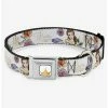 Best Pirce 🔔 Disney Beauty And The Beast Belle Flowers Seatbelt Dog Collar 👏