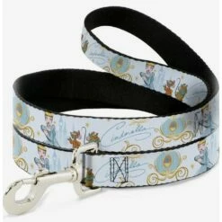 Coupon 🔔 Disney Cinderella Pumpkin Coach And Mice Dog Leash ⭐