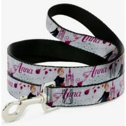 Flash Sale 🧨 Disney Frozen Anna Castle With Flowers 🌟 Dog Leash ⭐