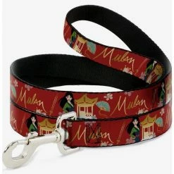 Best Sale ⌛ Disney Mulan Gazebo Flowers Dog Leash 👍