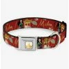 Cheapest 🔔 Disney Mulan Gazebo Flowers Seatbelt Dog Collar ✔️