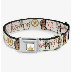 Best Pirce 😀 Disney Pocahontas Pocahontas And Meeko Compass Seatbelt 🎁 Dog Collar ✨