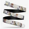 Best Pirce 😀 Disney Beauty And The Beast Belle Flowers Seatbelt Belt ⭐