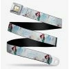 Coupon 🎉 Disney The Little Mermaid Ariel Castle Seatbelt Belt 🔥