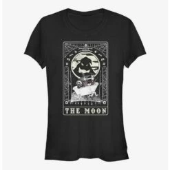 Cheapest ⌛ The Nightmare Before 😍 Christmas Oogie Boogie The Moon Tarot Girls T-Shirt 🧨
