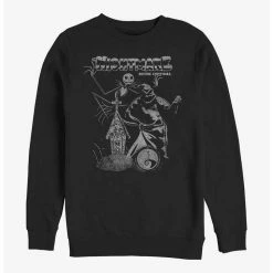 Outlet 🔥 The Nightmare Before Christmas Vintage Poster Sweatshirt 🎉