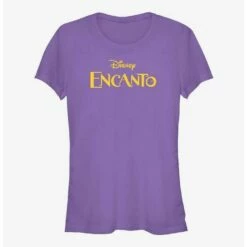 Cheapest 🎁 Disney Encanto Flat Logo Title Girls T-Shirt 👏