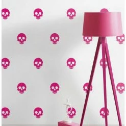 Cheapest 🌟 Disney Cruella Glamour Skulls Peel & Stick Wallpaper 🧨