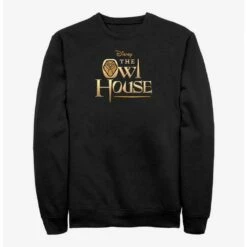 Outlet ⌛ Disney The Owl House Gold Logo Sweatshirt 😍