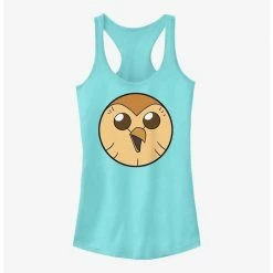Wholesale ✨ Disney The Owl House Solid Hooty Face 🥰 Girls Tank 🥰
