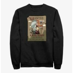 Best deal 🧨 Disney The Owl House Wanted Owl Lady Sweatshirt ❤️