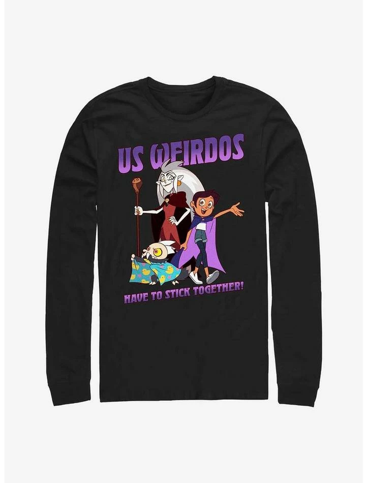 Top 10 🛒 Disney The Owl House Weirdos Unite Long-Sleeve T-Shirt 😀 1 Top 10 🛒 Disney The Owl House Weirdos Unite Long-Sleeve T-Shirt 😀