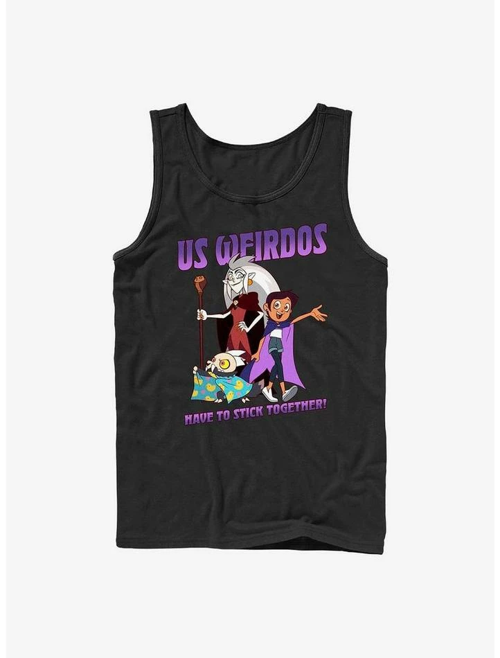 Hot Sale ❤️ Disney The Owl House Weirdos Unite Tank 👏 1 Hot Sale ❤️ Disney The Owl House Weirdos Unite Tank 👏