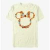Buy 👏 Disney Minnie Mouse Fall Leaf Wreath T-Shirt 🧨