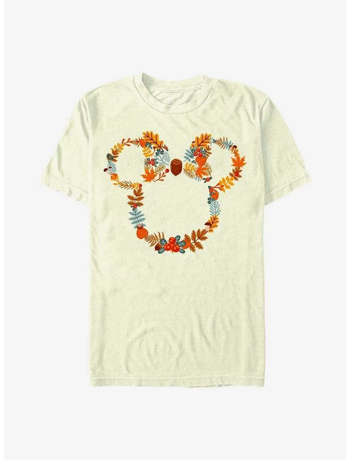 Buy π Disney Minnie Mouse Fall Leaf Wreath T-Shirt 𧨠1 Buy π Disney Minnie Mouse Fall Leaf Wreath T-Shirt π§¨