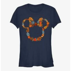 Flash Sale 👍 Disney Minnie Mouse Fall Leaf Wreath Girls T-Shirt 🥰