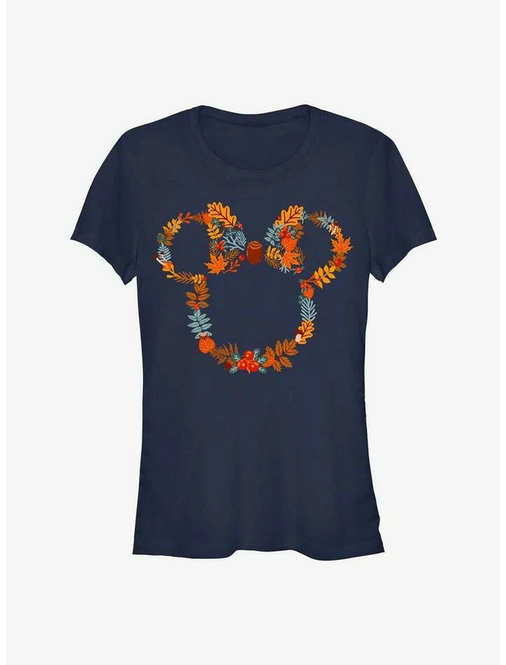 Flash Sale ๐ Disney Minnie Mouse Fall Leaf Wreath Girls T-Shirt ๐ฅฐ 1 Flash Sale ๐ Disney Minnie Mouse Fall Leaf Wreath Girls T-Shirt ๐ฅฐ