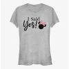 Outlet 🥰 Disney Minnie Mouse I Said Yes Girls T-Shirt 😍