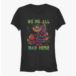 Cheapest 🧨 Disney Alice In Wonderland Cheshire Rainbow Girls T-Shirt 😀