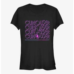 Cheapest ✨ Disney Alice In Wonderland Curiouser Swilr Girls T-Shirt ⌛