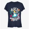 Promo 🧨 Disney Alice In Wonderland Cutout Alice Girls T-Shirt 🥰