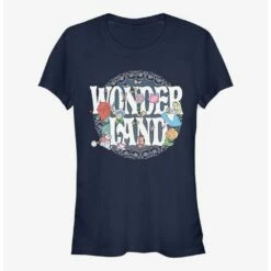 Deals 🌟 Disney Alice In Wonderland Floral Girls T-Shirt ⭐