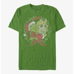 Hot Sale 👍 Disney The Muppets Kermy And Piggy ❄ Christmas T-Shirt ⌛