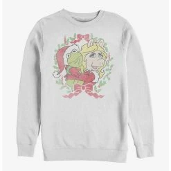 Best Pirce ⭐ Disney The Muppets Kermy And Piggy Christmas Sweatshirt ✔️