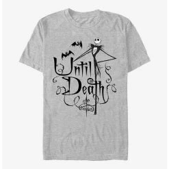 Discount 🎉 Disney The Nightmare Before ❄ Christmas Jack Until Death T-Shirt 👍