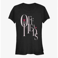 Cheap 👍 Disney Alice In Wonderland Off With Their Heads Girls T-Shirt 🤩