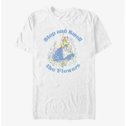Hot Sale 🧨 Disney Alice In Wonderland Stop And Smell The Flowers T-Shirt 🤩
