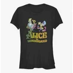 Top 10 ⭐ Disney Alice In Wonderland Trippy Girls T-Shirt ✨