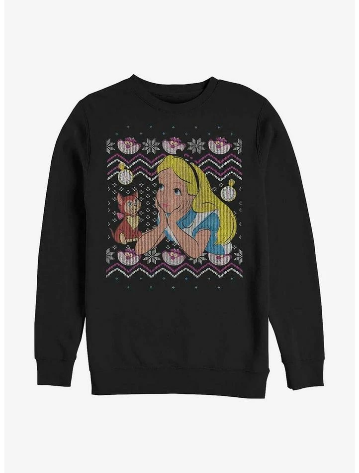 Cheap π Disney Alice In Wonderland Ugly Sweater Sweatshirt π 1 Cheap π Disney Alice In Wonderland Ugly Sweater Sweatshirt π