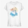 Buy 👏 Disney Alice In Wonderland Watercolors Girls T-Shirt 👍