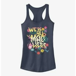 Best reviews of 👏 Disney Alice In Wonderland We're All Mad Here Girls Tank 😀