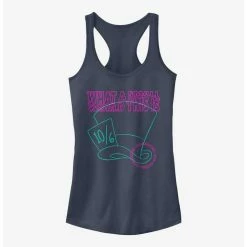 Best deal 🥰 Disney Alice In Wonderland What A Small World This Is Girls Tank 👏