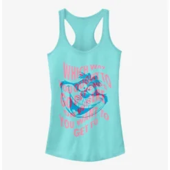 Discount ❤️ Disney Alice In Wonderland Which Way You Ought To Go 👍 Girls Tank 😉