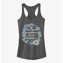 New 👏 Disney Alice In Wonderland Wildflowers ✔️ Girls T-Shirt ❤️