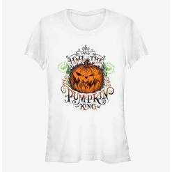 Coupon ❤️ Disney The Nightmare Before 🤩 Christmas All Hail The Pumpkin King Girls T-Shirt ✔️