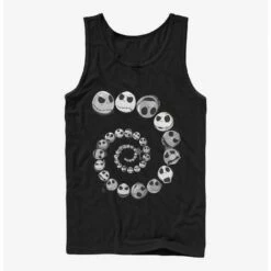 Discount ✔️ Disney The Nightmare Before Christmas Jack Emotions Spiral Tank 🛒