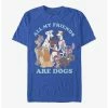 New 🎉 Disney All My Friends Are Dogs T-Shirt ⭐